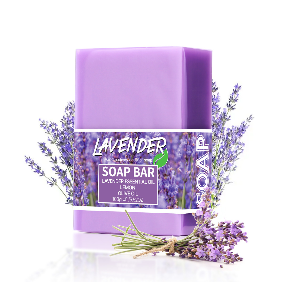 Essential Oil Soap - 100g di olio di lavanda fatto