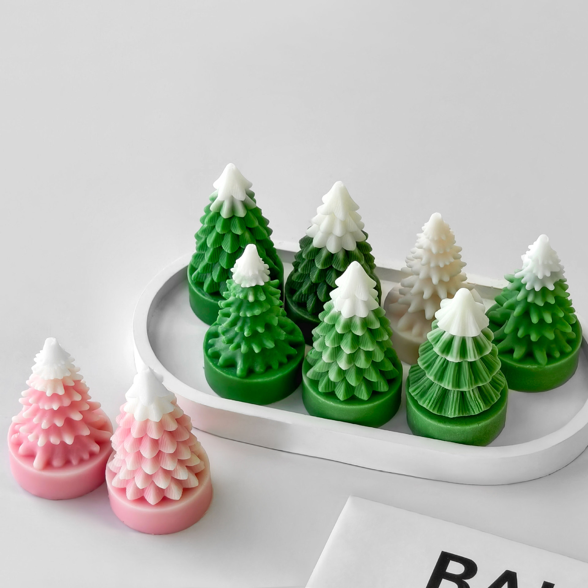 Soap Making Fragrance - Mini albero di Natale fai-da-te Stampo