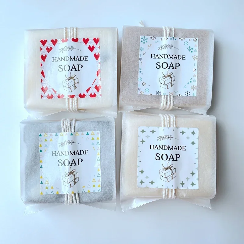 Kraft Soap Label - Sacchetto per imballaggio di sapone fatto