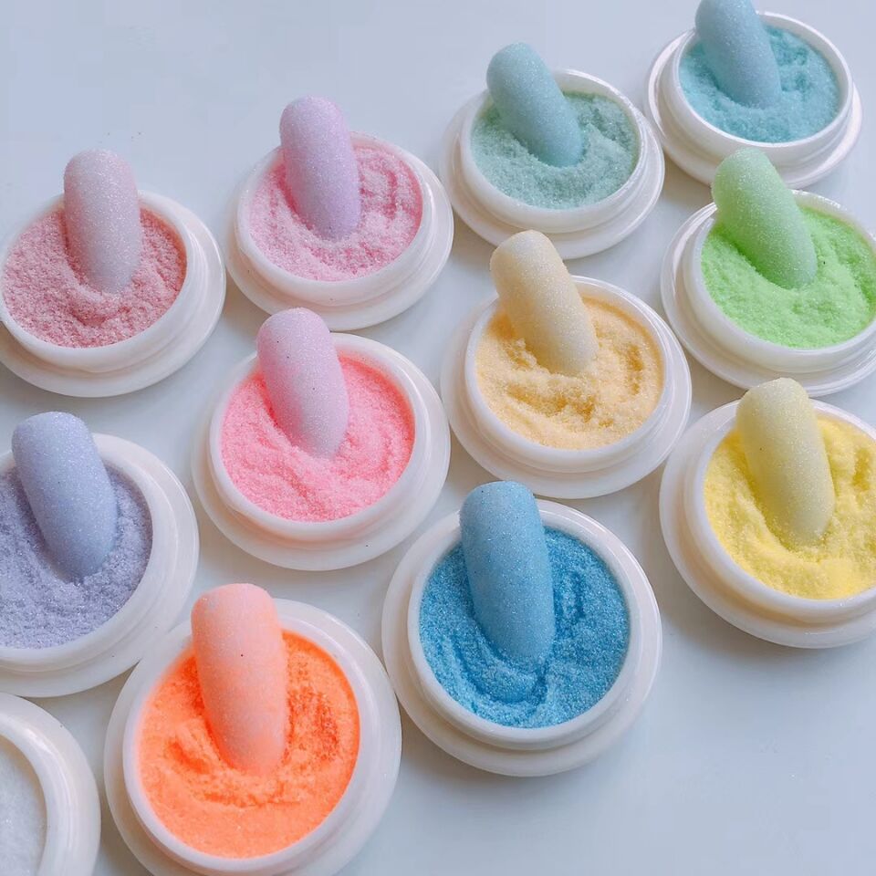 Mica Powder Colorant - 12 colori/set polvere per unghie nail