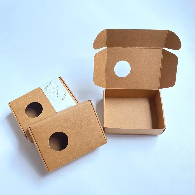 Kraft Soap Label - Scatola Kraft da 50 pezzi con