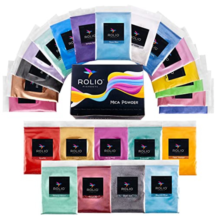 Mica Powder Colorant - Set di Pigmenti in Polvere di