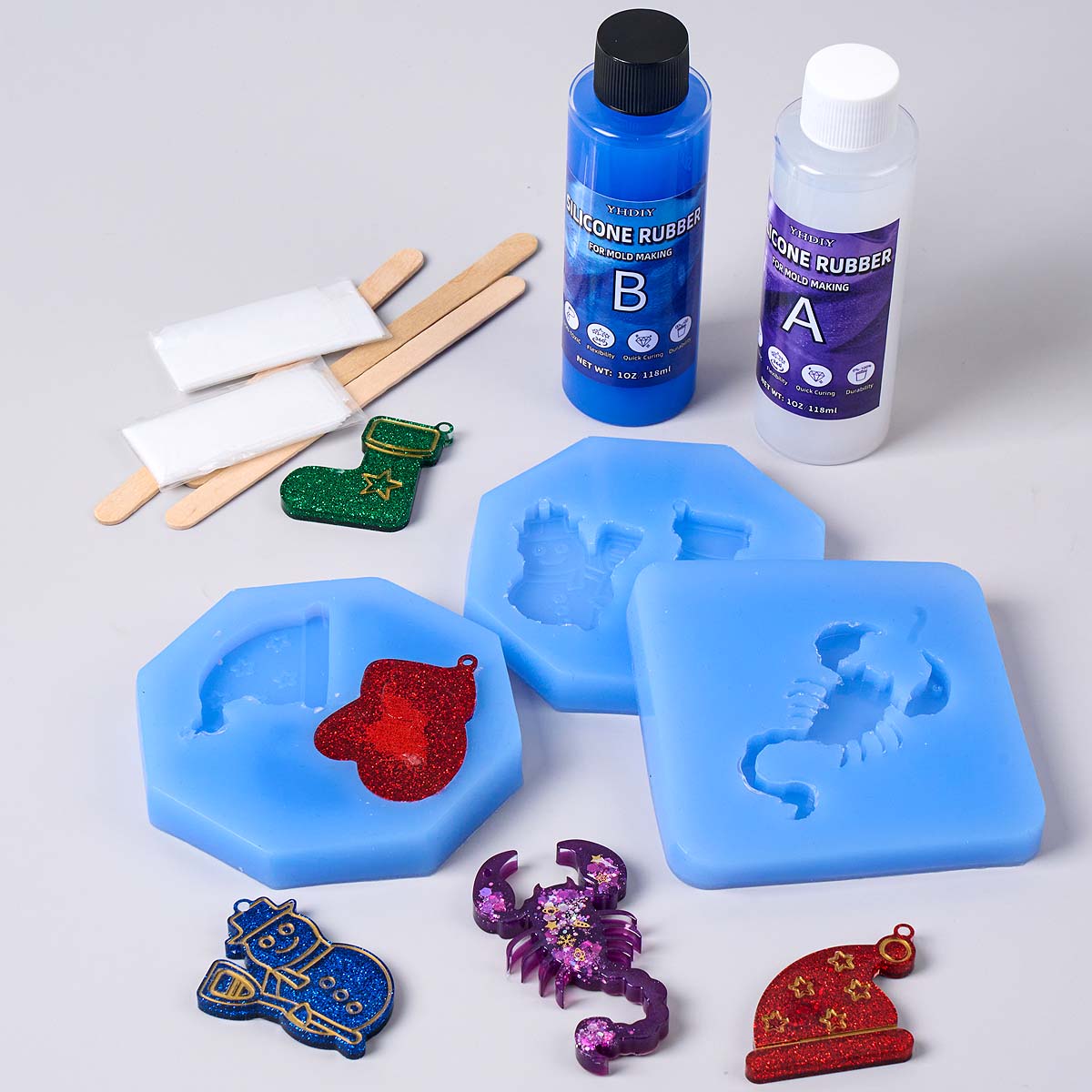 Kit per Stampi in Silicone da  - Soap Making Diy recensione e prezzo