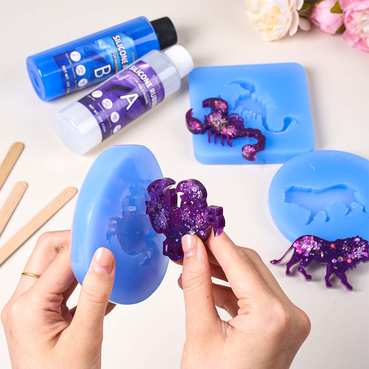 Kit per Stampi in Silicone da  - Soap Making Diy recensione e prezzo