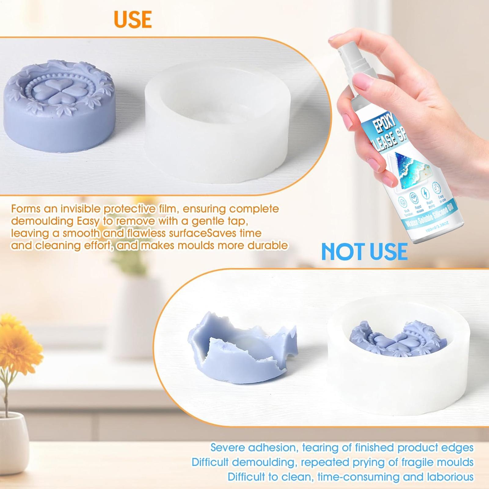 Spray Antiaderente al Silicone - Melt Pour Soap Base recensione e prezzo