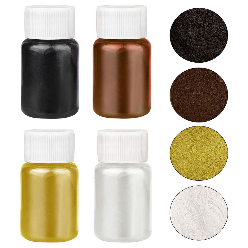 Set di 4 Colori di Polvere Per - Mica Powder Colorant recensione e prezzo