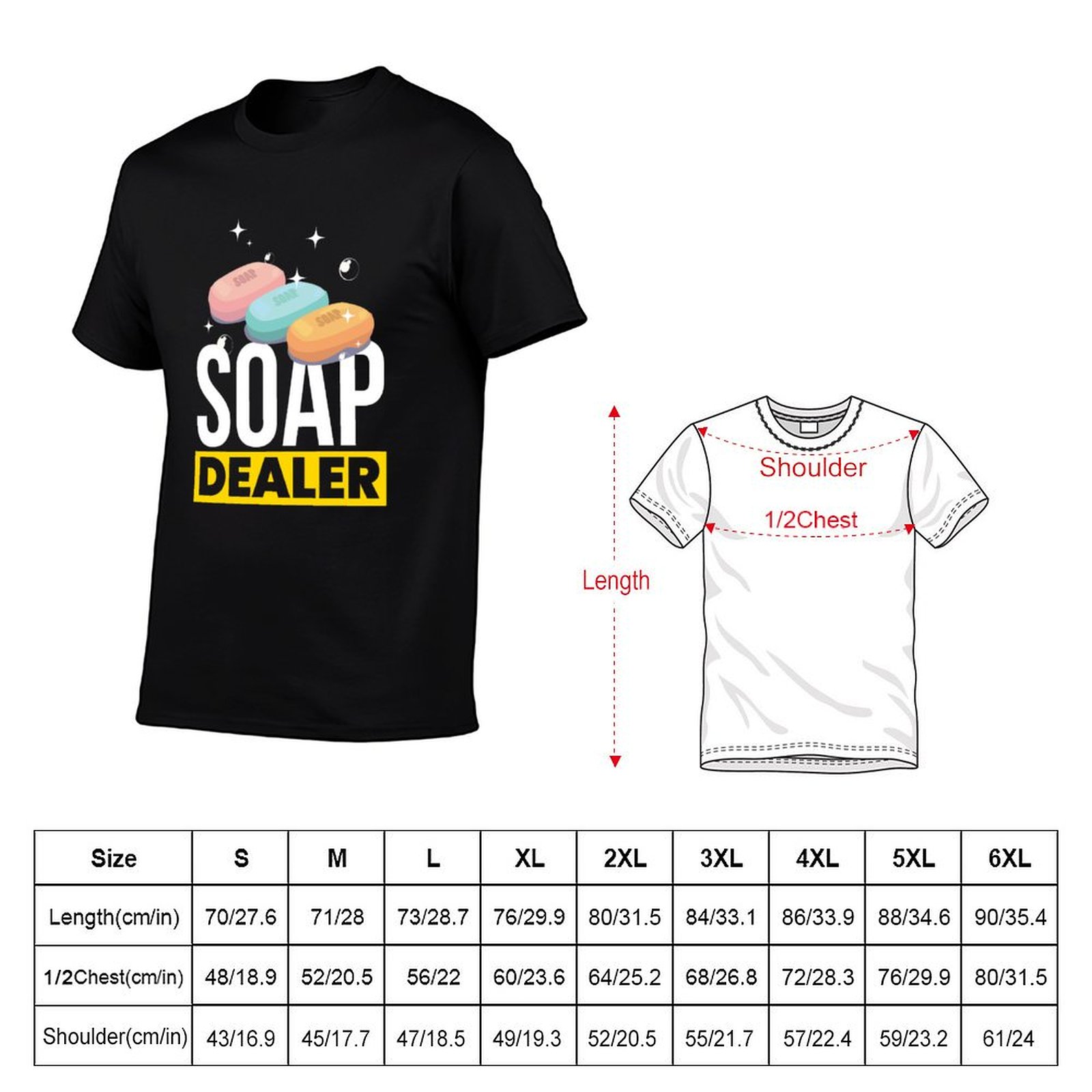 T-shirt Soap Dealer Soap Makin - Quick Soap Making recensione e prezzo