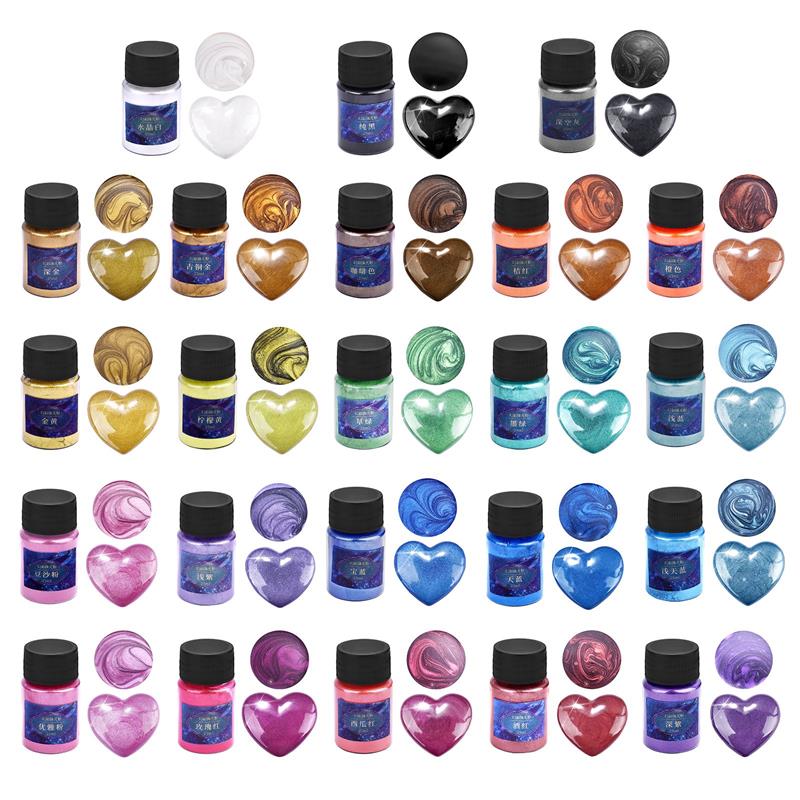 24 colori resina epossidica co - Mica Powder Colorant recensione e prezzo