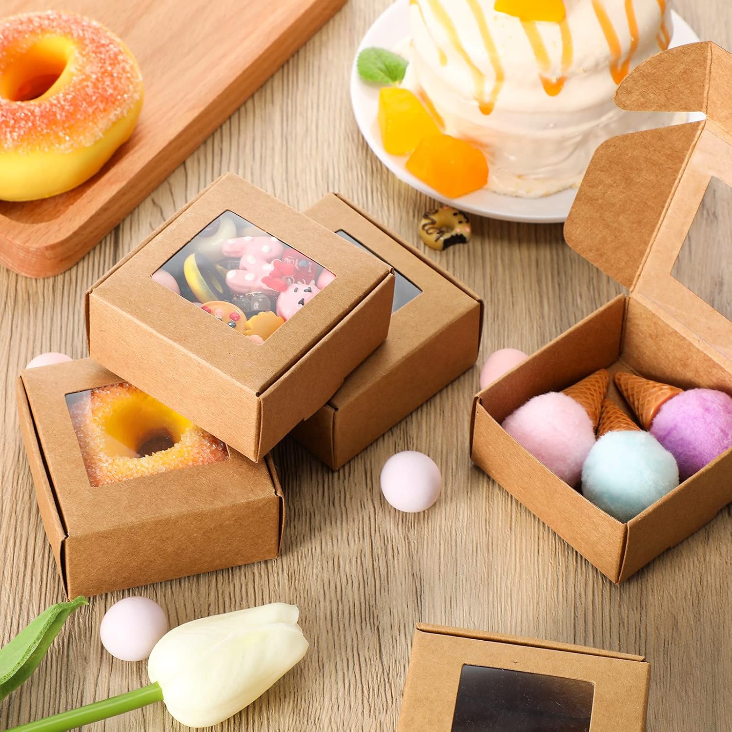 Confezione da 15/35/50 Scatole - Kraft Soap Label recensione e prezzo