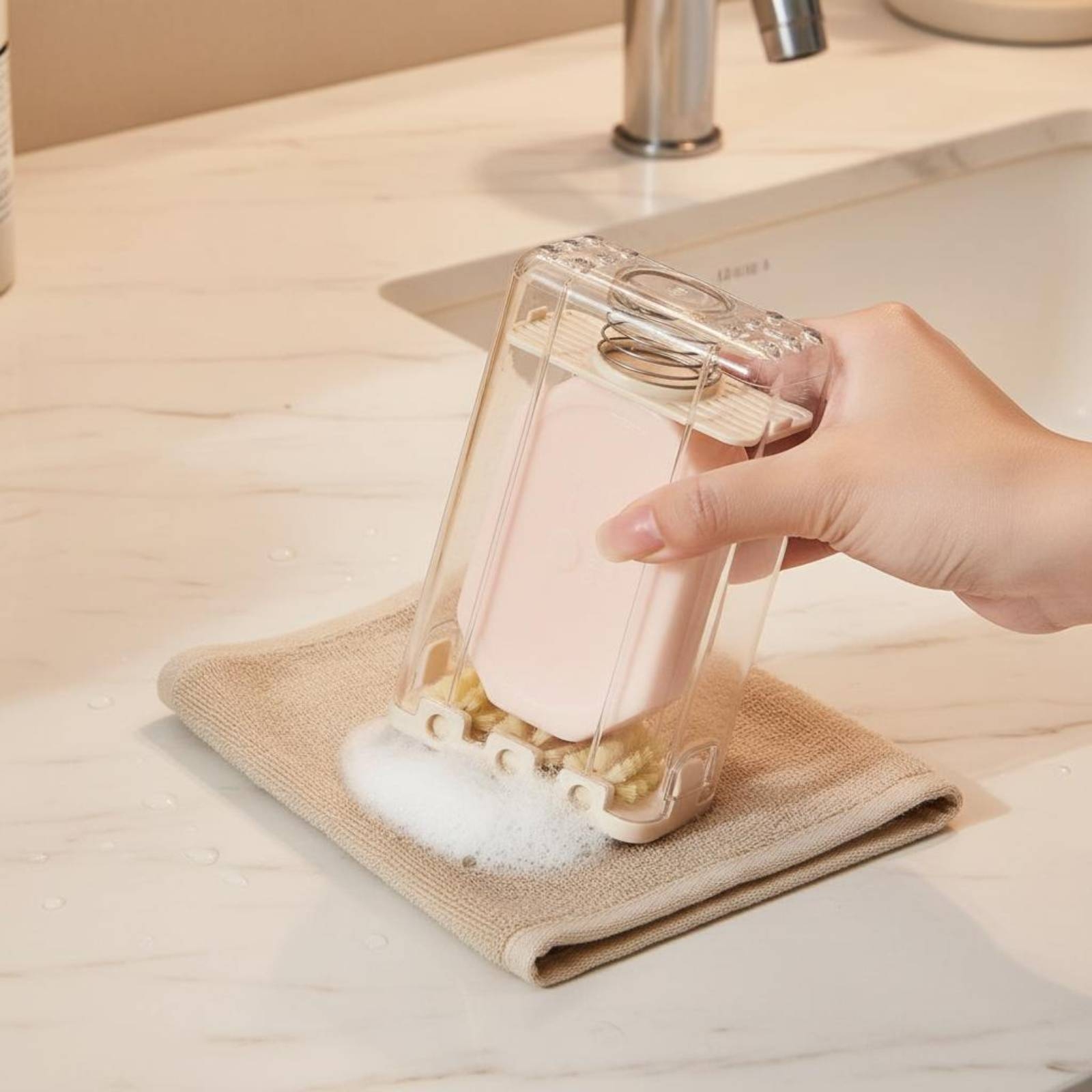 Portasapone con Spazzola per S - Quick Soap Making recensione e prezzo