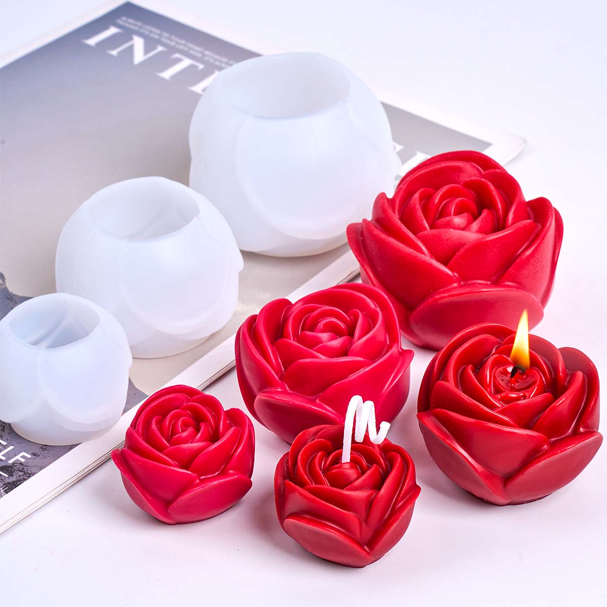 Stampo per candele in silicone - Soap Making Fragrance recensione e prezzo