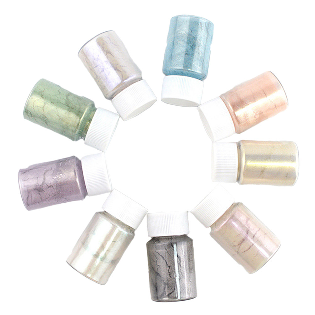Set di 9 Polveri Pigmentate in - Mica Powder Colorant recensione e prezzo