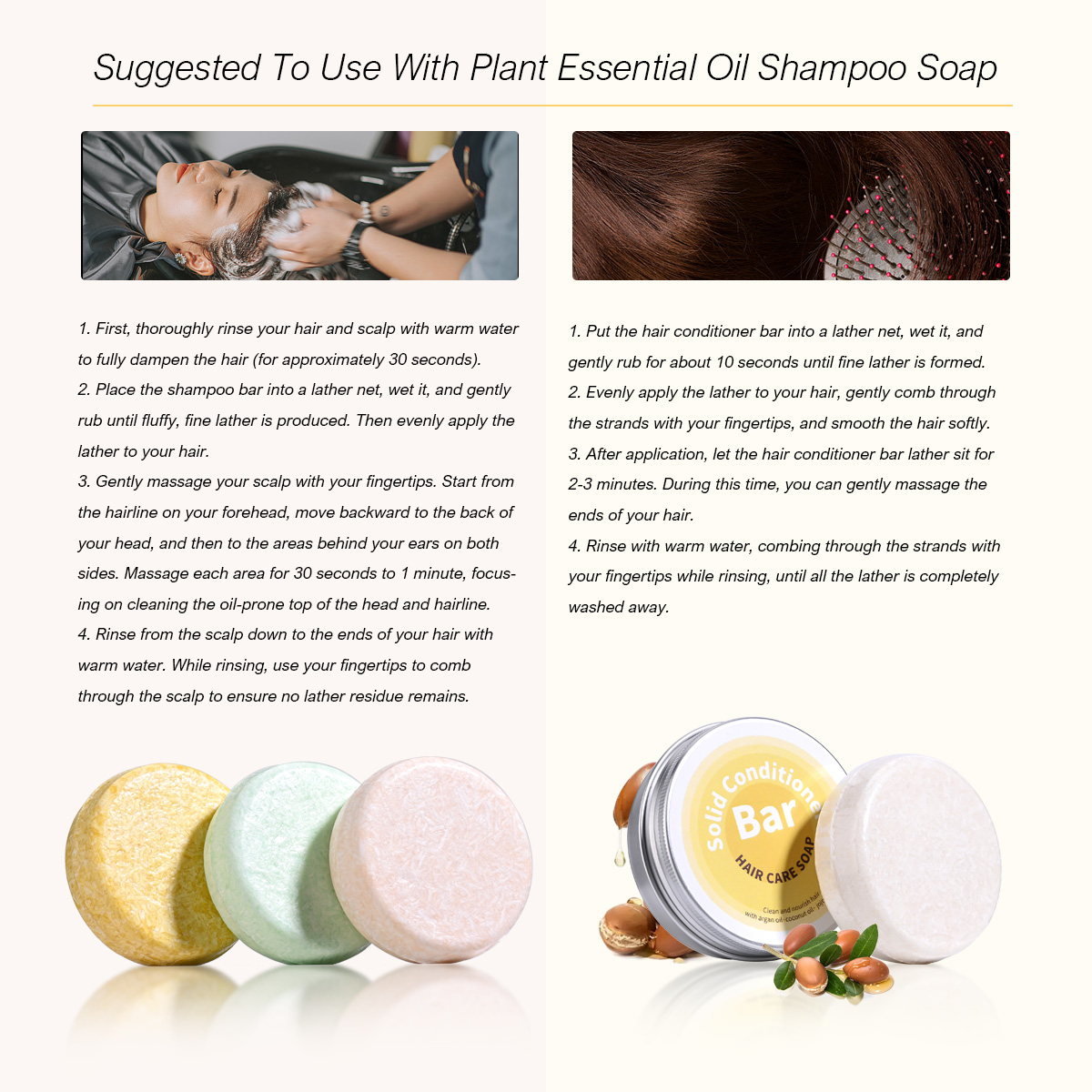 Sapone balsamo per capelli all - Essential Oil Soap recensione e prezzo