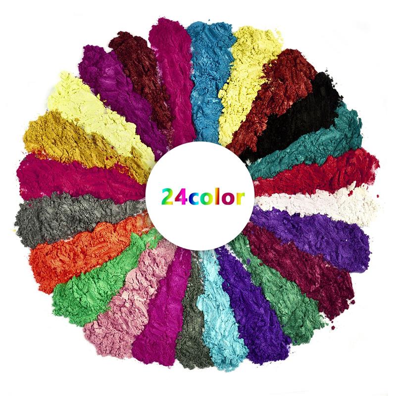 6/24/30 colori resina epossidi - Mica Powder Colorant recensione e prezzo